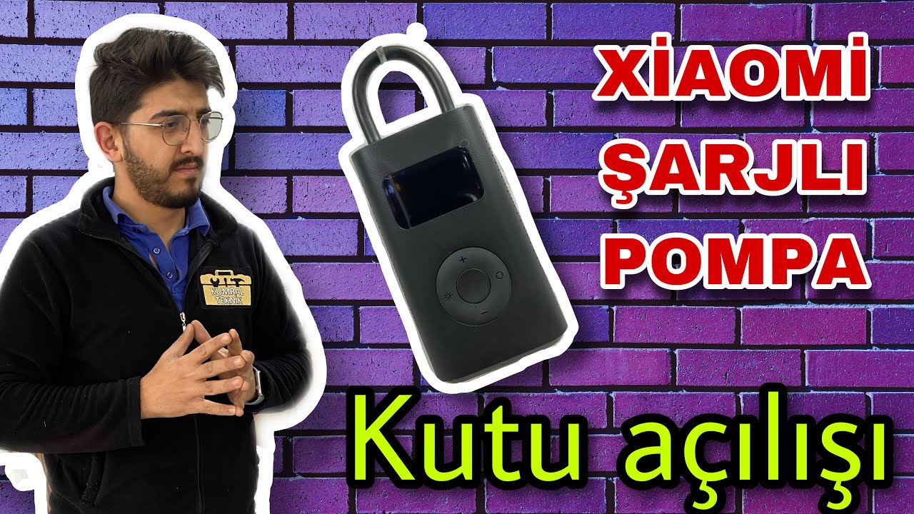 XİAOMİ MİJİA ŞARJLI ARAÇ-BİSİKLET-TOP POMPASI KUTU AÇILIŞI VE DETAYLAR !