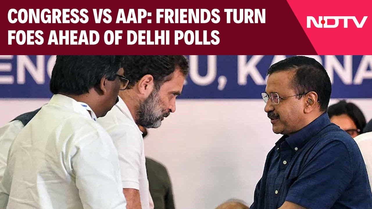 AAP Vs Congress | AAP vs Ally Congress In Delhi: Friends Turn Foes Ahead Of Polls