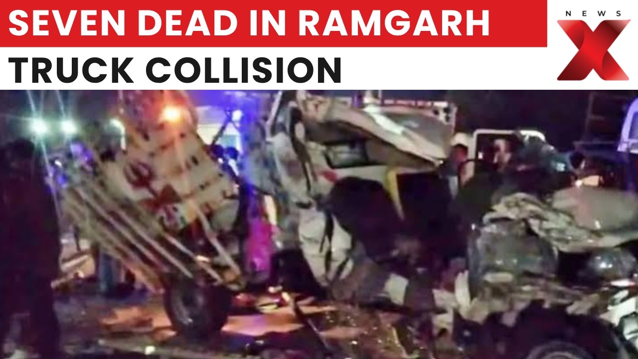 Ramgarh Road Tragedy: 7 Killed After Truck Hits Passenger Vehicle | Latest News | NewsX