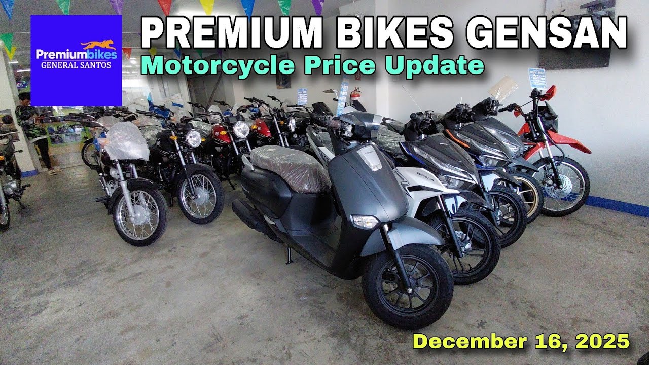 Магазин Premium Bikes в Генсане | Обновление цен на мотоциклы | 16 декабря 2025 г.