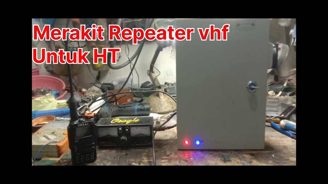 Merakit repeater (RPU) vhf untuk HT