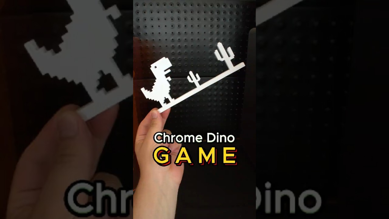 3D Chrome Dino GAME 🦕