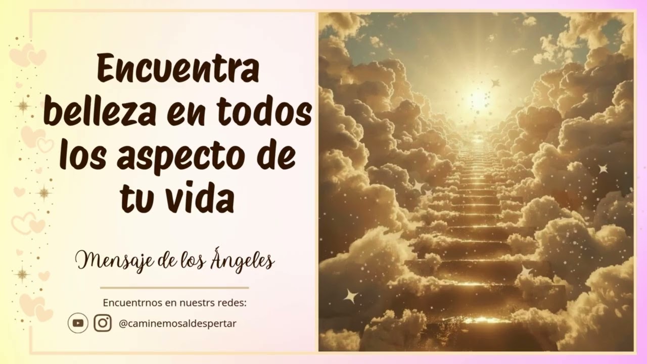 ENCUENTRA LA BELLEZA ✨ Mensaje de los ángeles ✨ Canalización