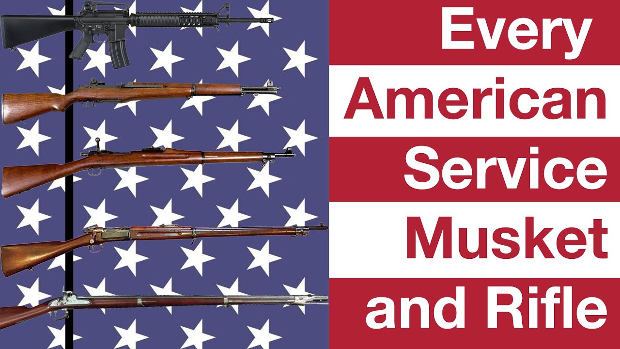 Every U.S. Service Musket and Rifle Timeline (1776-2024)