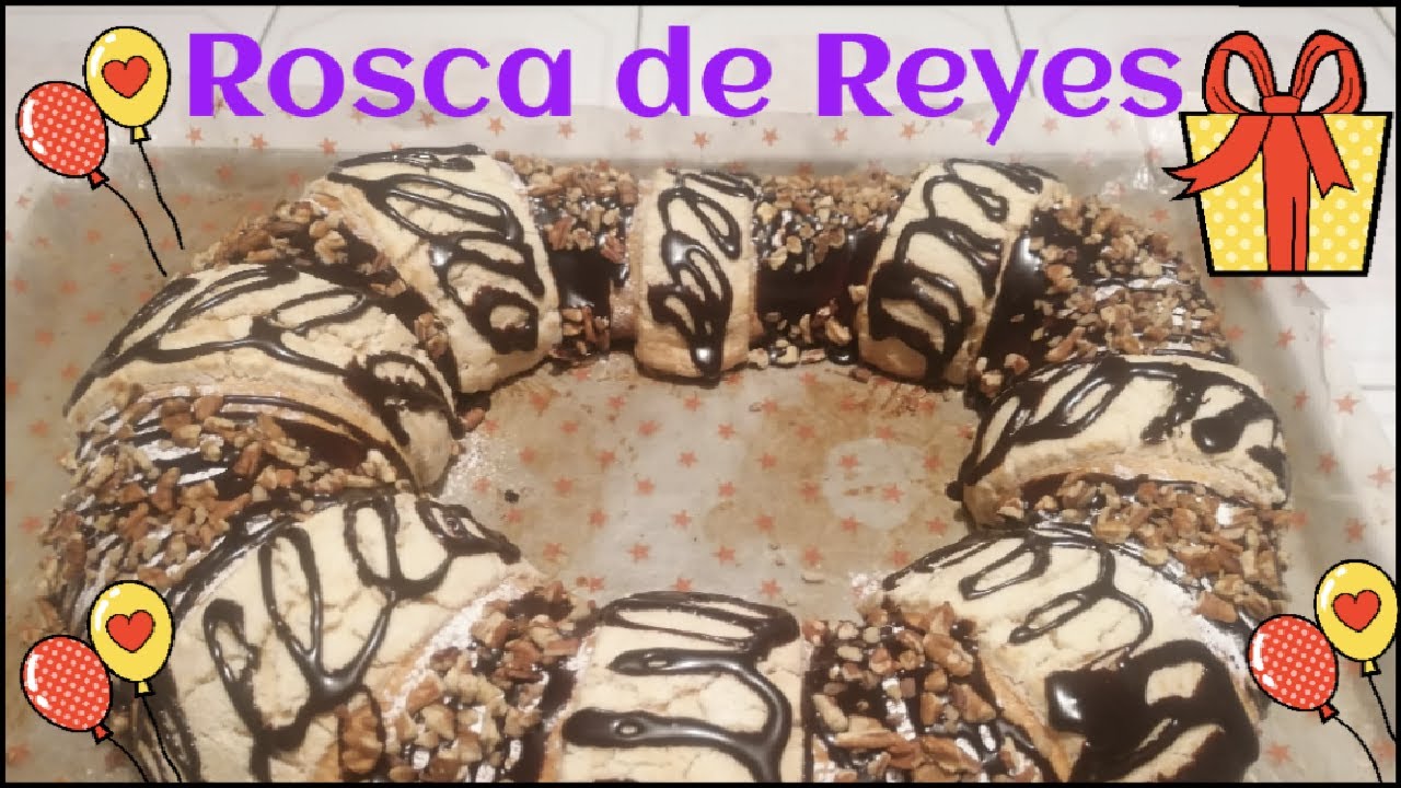 como hacer ROSCA DE REYES RELLENA DE NUTELLA Y QUESO CREMA /fácil y esponjosa para la familia 👨‍👩‍👦