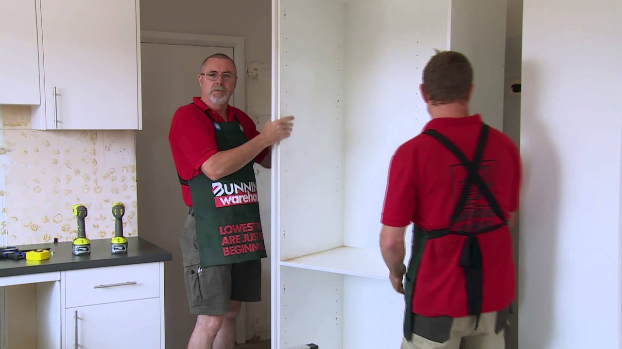 How To Install A Kitchen Pantry - DIY At Bunnings