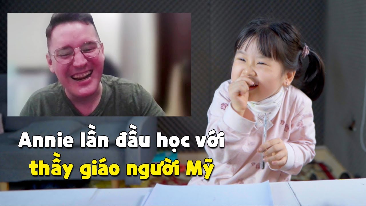 Lần đầu học tiếng Anh thầy Mỹ cười té ghế