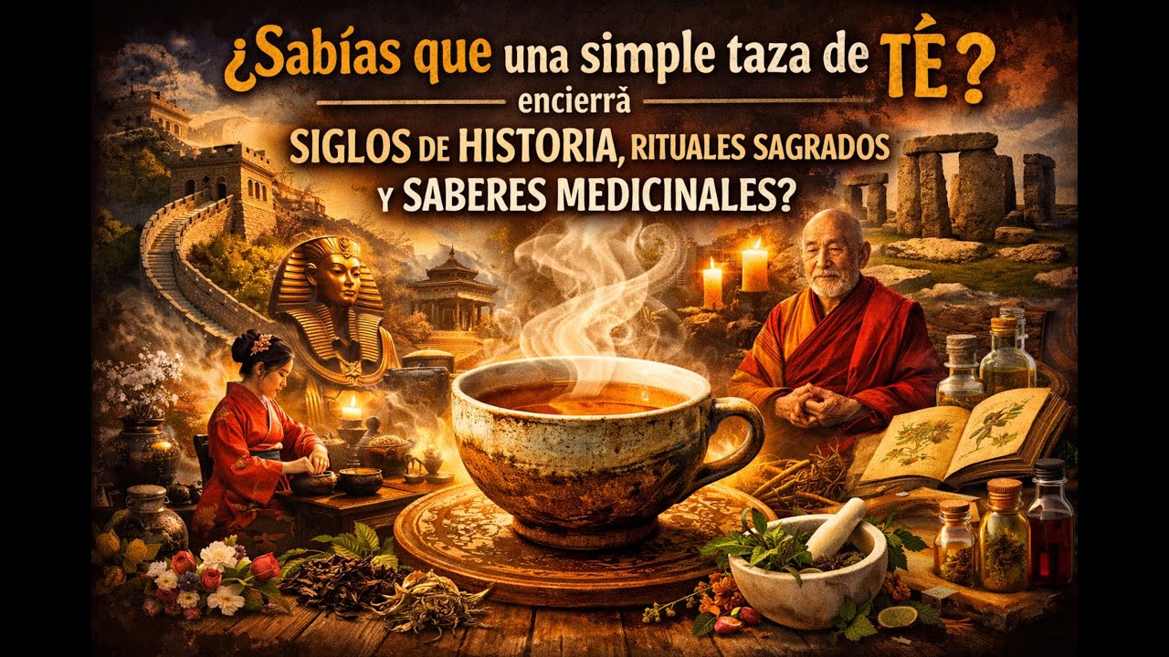 ¿Sabías Esto del Té? Su Increíble Origen e Historia
