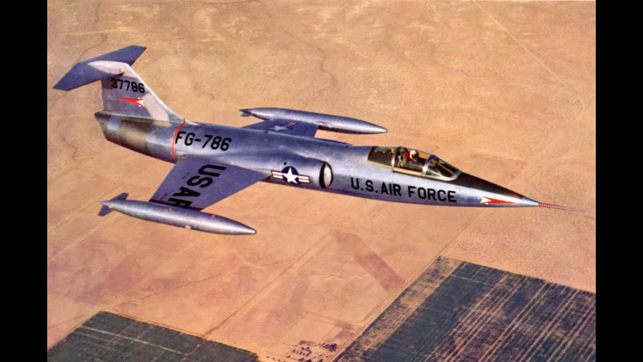 Знаменитые самолеты. Серия 11. Lockheed F-104 Starfighter