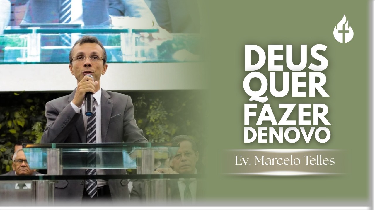O Deus Que Repete Milagres | Ev. Marcelo Telles | Congresso de Jovens IEADPE Petrolina