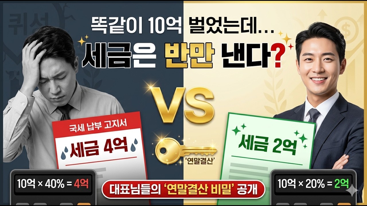 회사의 재무 비밀  연말 회계 가이드 / 대표님 연말결산 핵심 절세 가이드