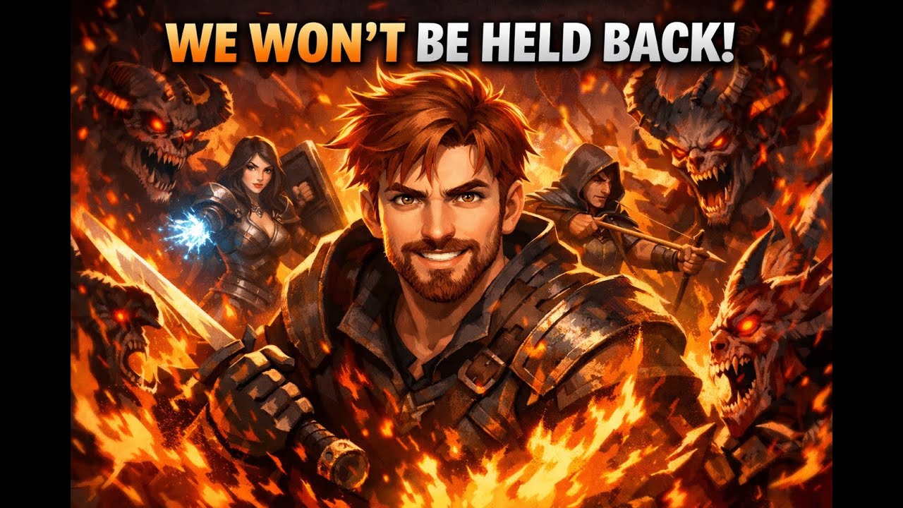 THIS BLIND MAN WON'T BE HELD BACK - LIVE BLIND STREAM
