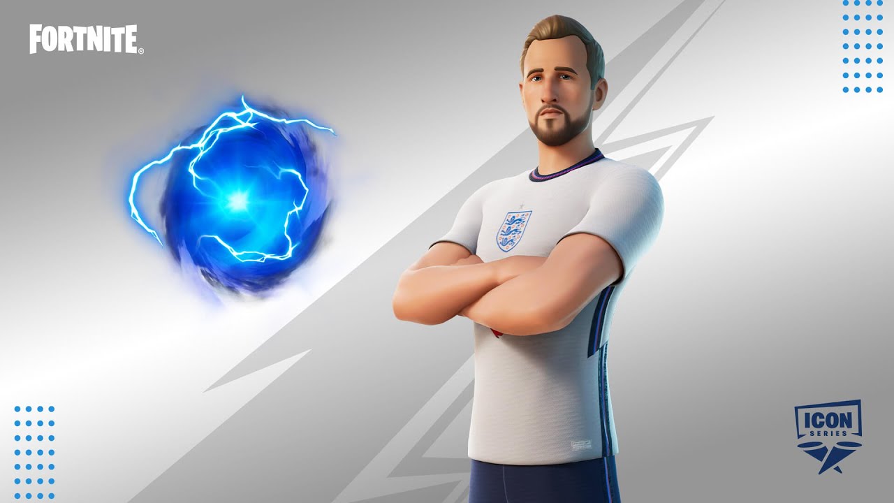 Fortnite Harry Kane Skin & Backbling Showcase