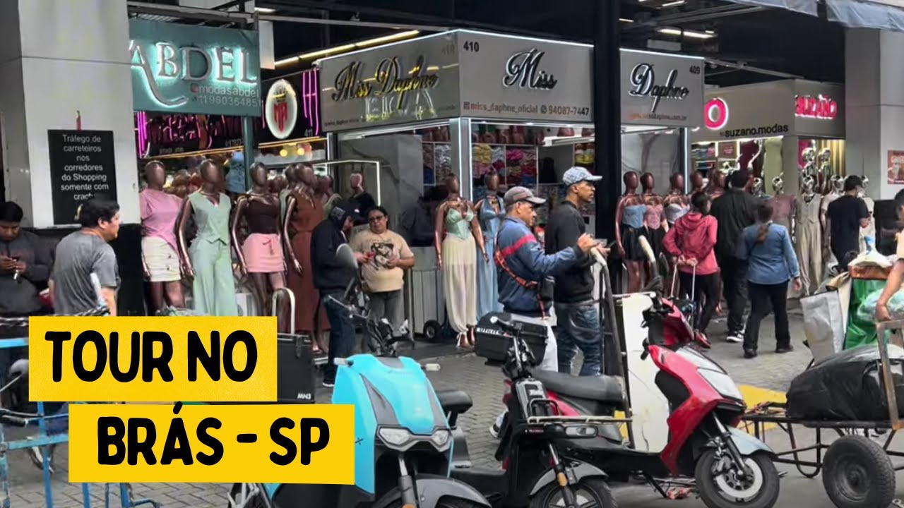 TOUR PELA FEIRINHA DO BRÁS SP DE MANHÃ - DICAS DE COMPRAS - COMO ESTÁ O MOVIMENTO DO BRÁS HOJE