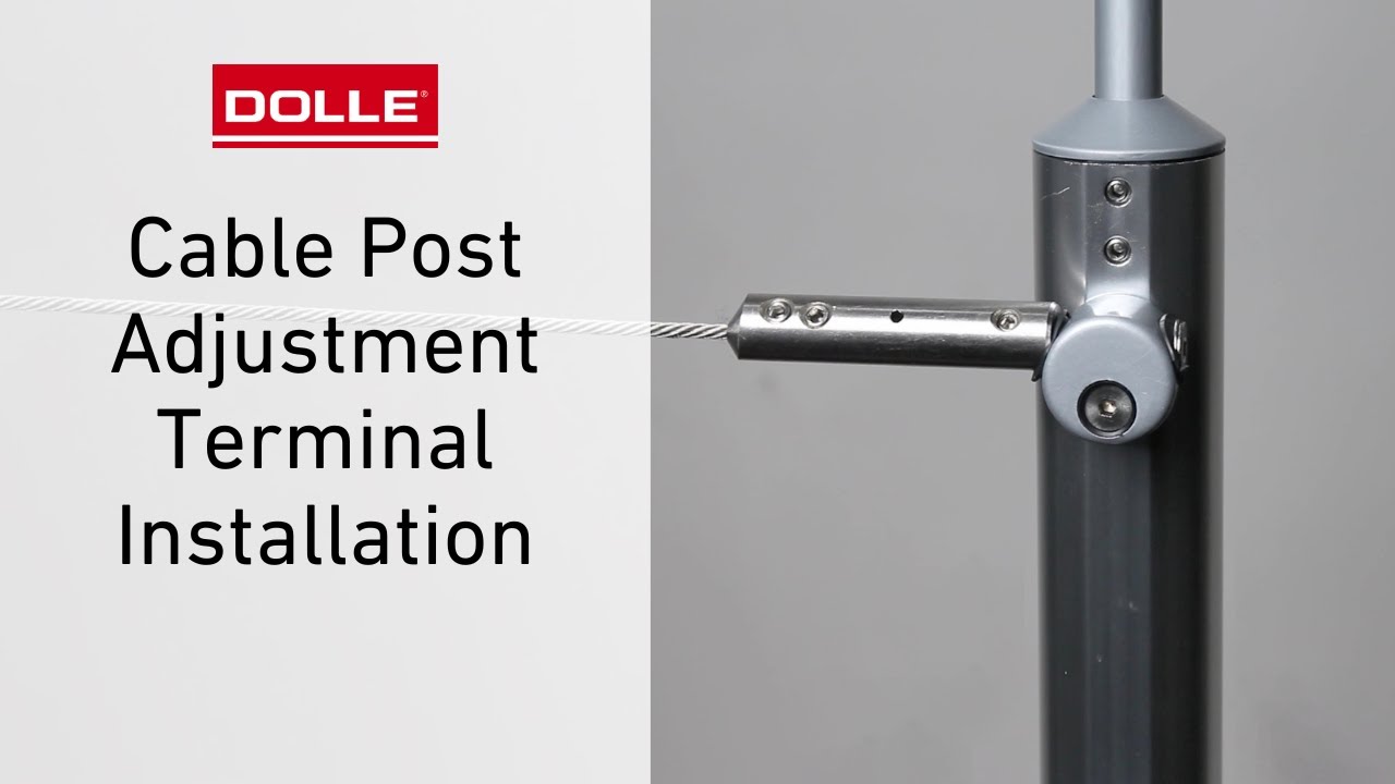PA26 Cable Post Adjustment Terminal Installation Instructions