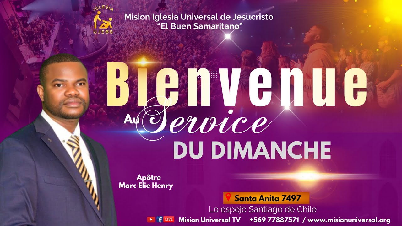 Culte Du Dimanch | 25 /01/2026  2ème Eglise Mission UJEBS / APOTRE MARC ELIE HENRY.