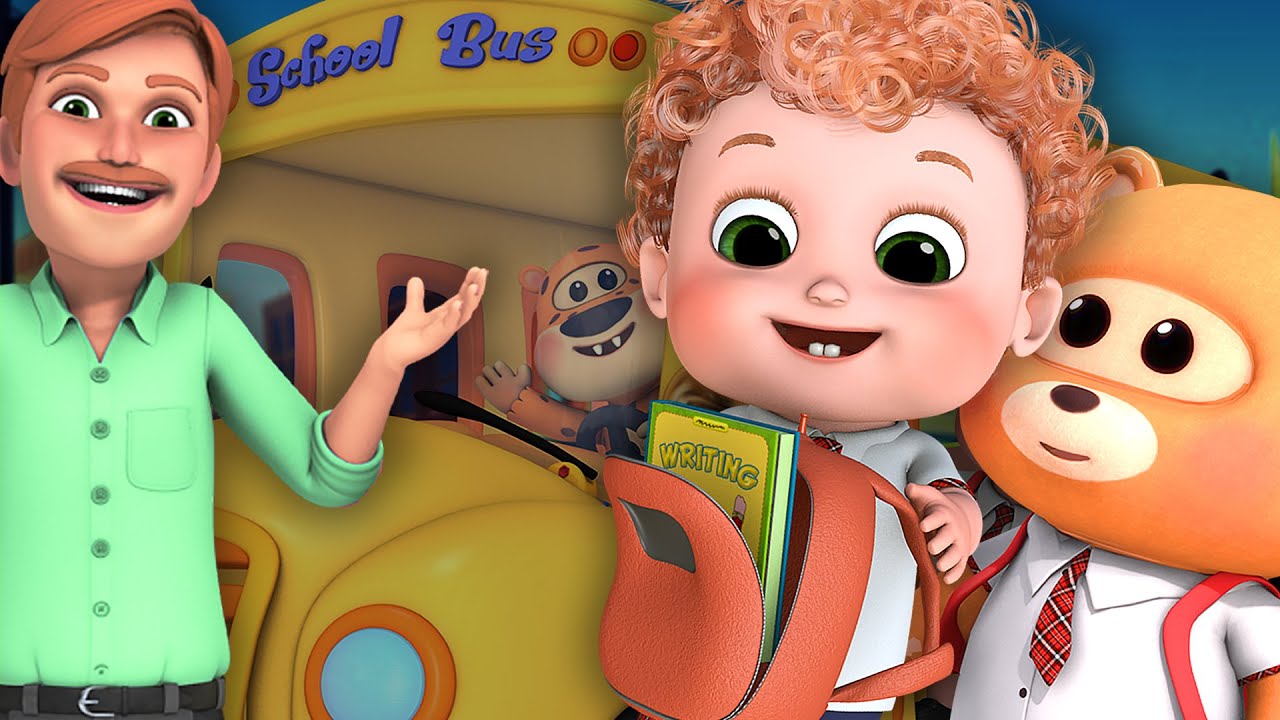 School and Thank you song | ABC Song | Cartoons | Blue Fish 2024 Nursery rhymes & baby songs 4K