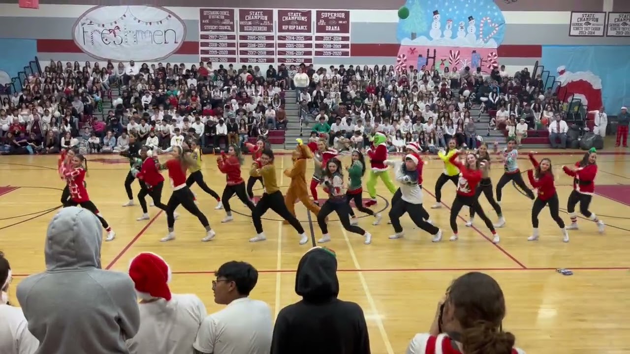 PAC Dance Team- Winter formal Assembly 2023- The Grinch
