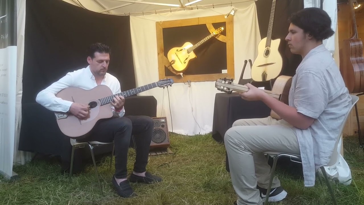 Guitares Swing Favino Rétro Ph. Cattiaux avec Taylor Swing