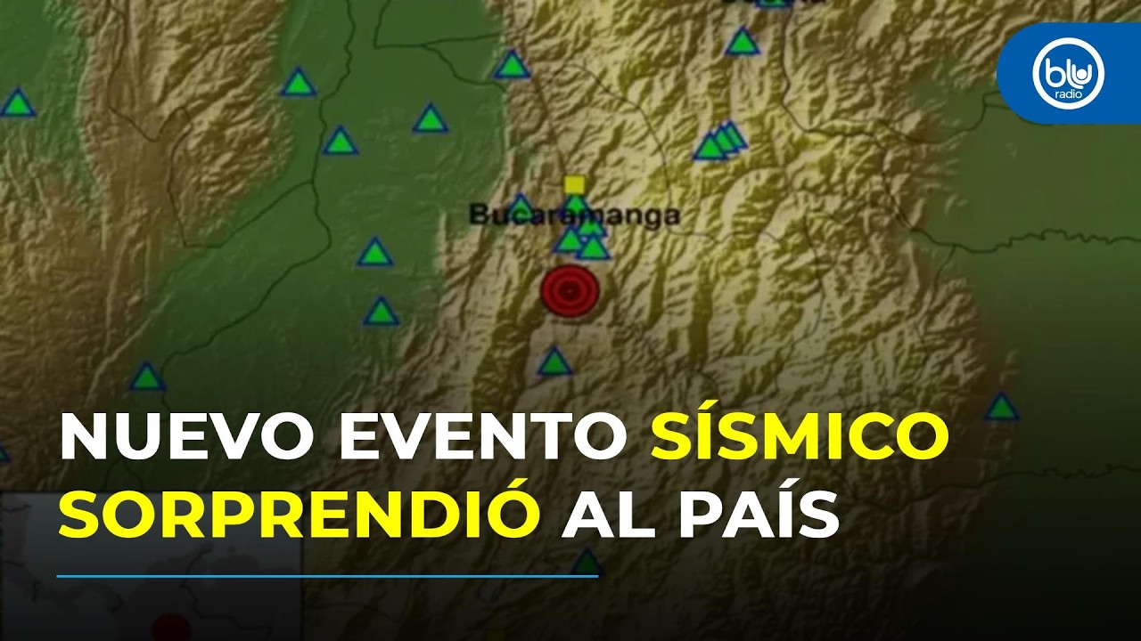 Fuerte sismo de magnitud 4.1 se registró esta mañana: ¿en qué ciudades de Colombia se sintió?