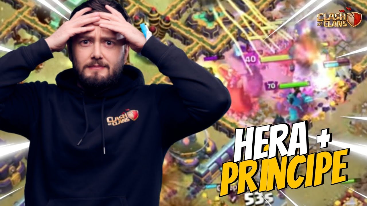 AS MAIORES DOENÇAS COM O PRÍNCIPE SERVO NA GUERRA ! TENTE NÃO RIR NO CLASH OF CLANS #46