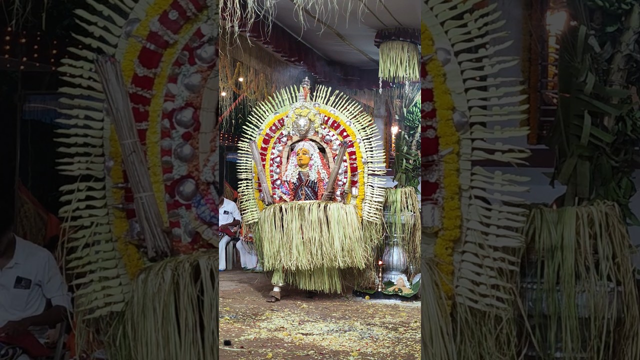 ಗುಳಿಗ ಪಂಜುರ್ಲಿ🙏 ❤ @ಕೊಡ್ಮಾಣ್ #shortsfeed  #bootharadhane #dhaivaradane #gaggara #tulunadu #culture