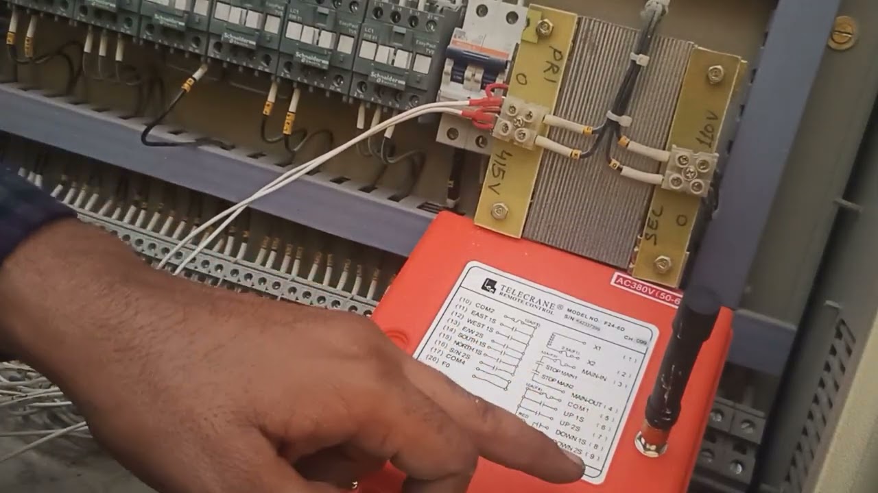 👍Tele crane double speed remote#eotcrane #elctrical 👍