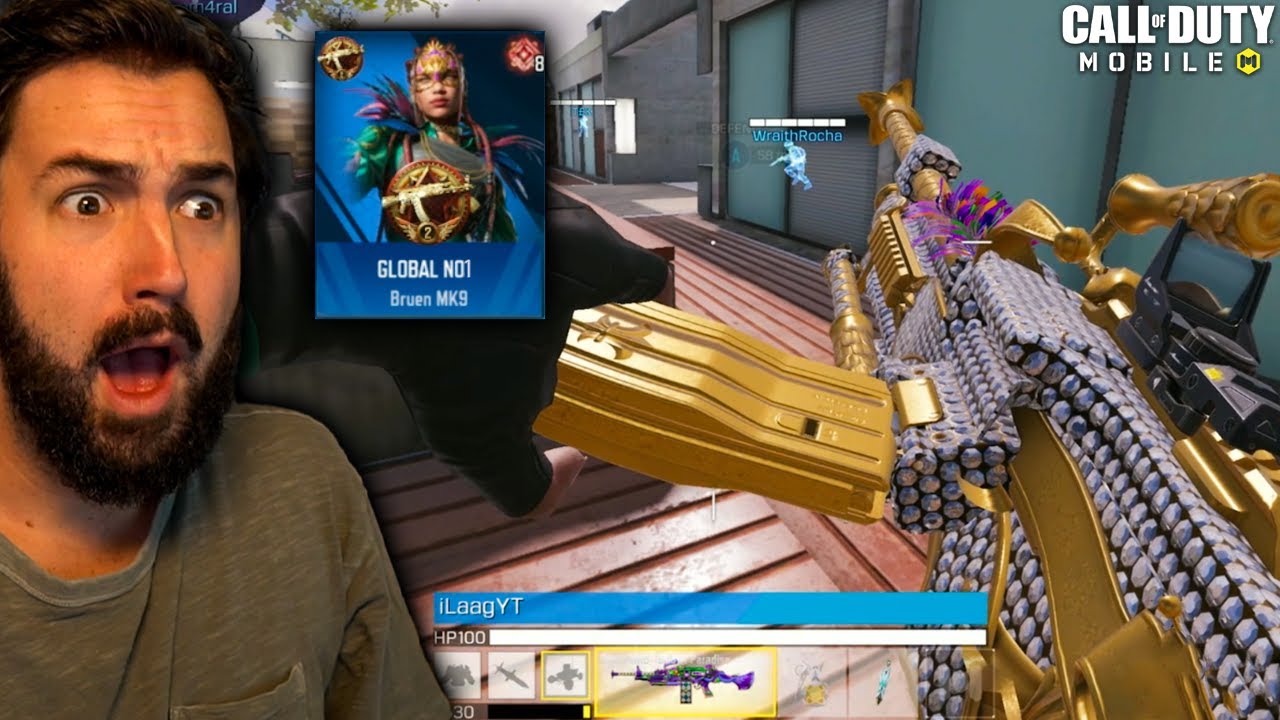 Я наблюдал за игроком №1 команды Bruen в COD Mobile.