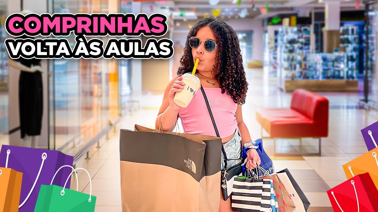 COMPRANDO MINHA MOCHILA!!