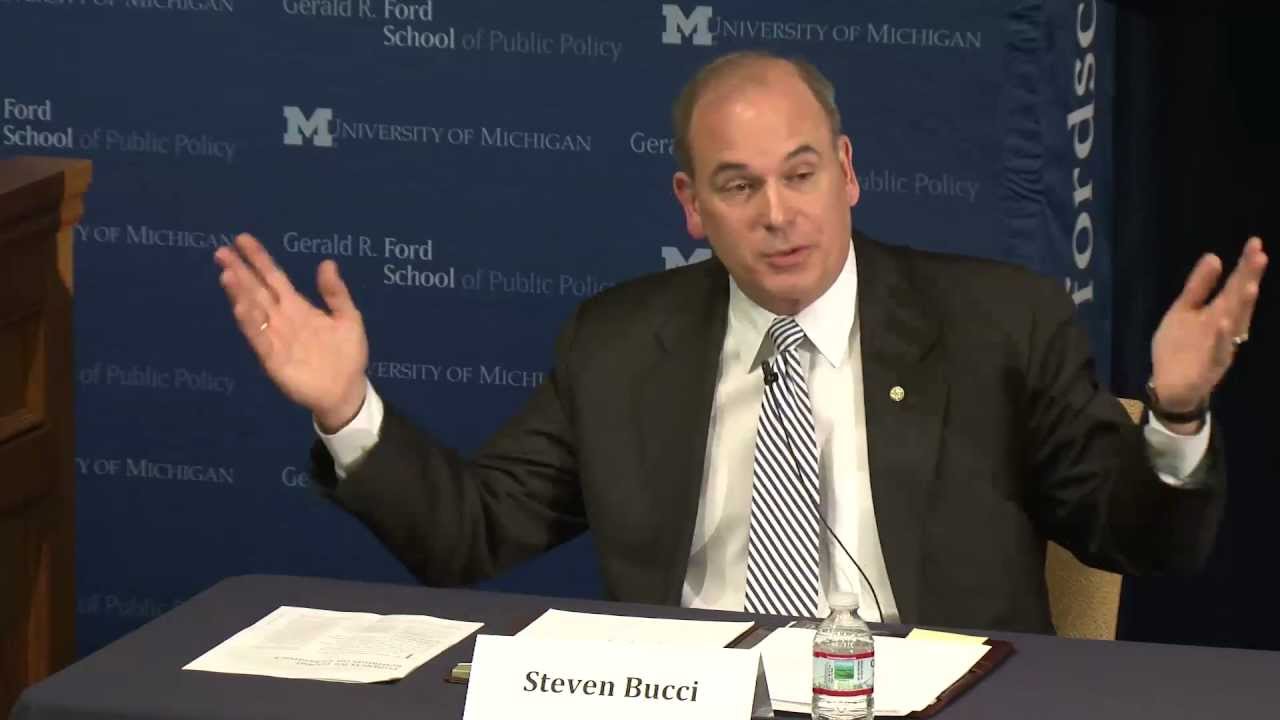 John Steinbruner and Steven Bucci: Debate on Cyber Security