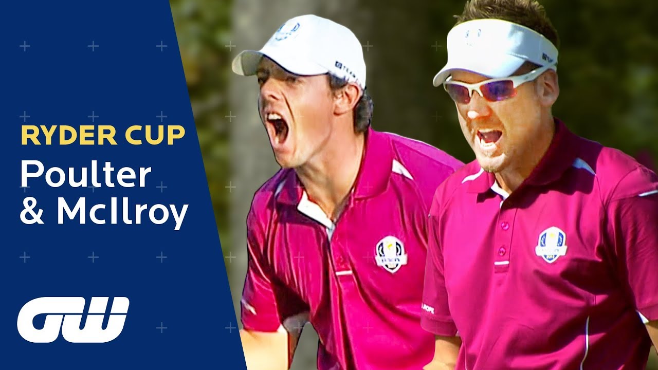 Ian Poulter and Rory McIlroy Four-Ball Highlights | Ryder Cup 2012 | Golfing World