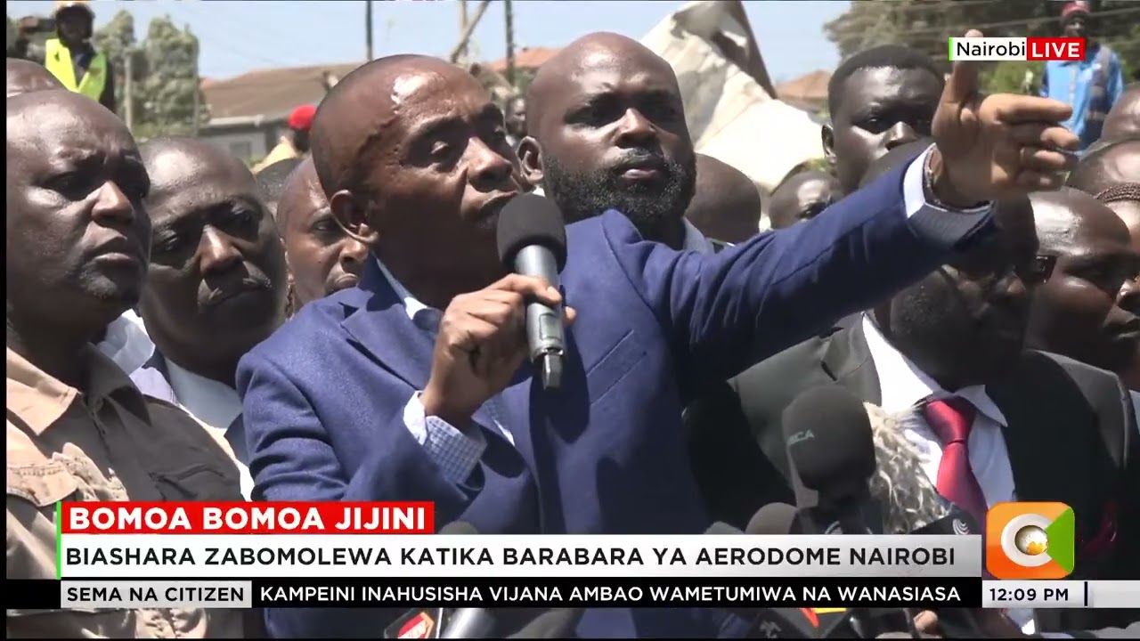 Governor wa Kiambu, Kimani Wamatangi azungumzia kuhusu Bomoa Bomoa jijini iliyofanyika