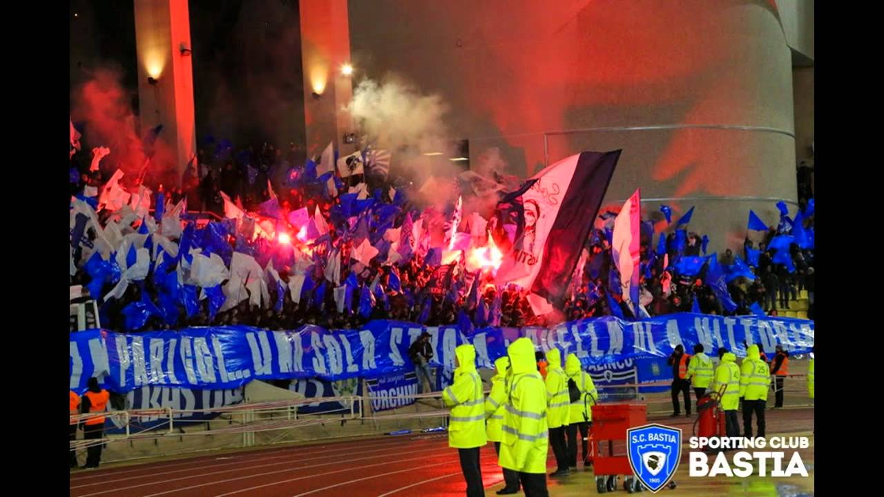 BASTIA 1905 | Diaporama sur le grand déplacement a Monaco en demi-final de Coupe de la Ligue ;)