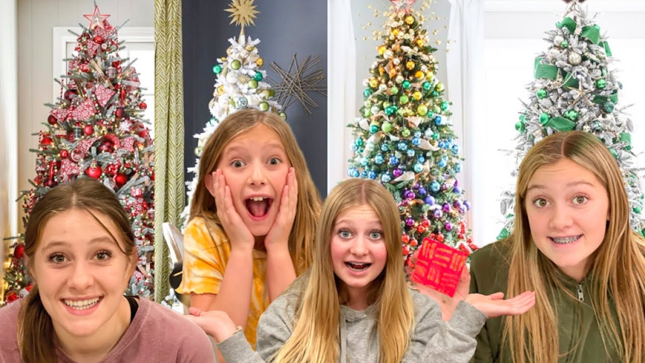 BEST CHRISTMAS TREE WINS!!! CHALLENGE W/ THE SHUMWAY SHOW