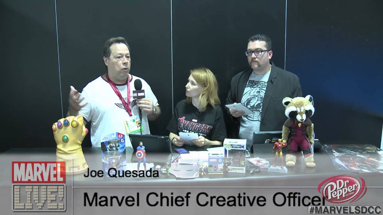 Joe Quesada at SDCC 2014 on How Marvel Ideas Are Created