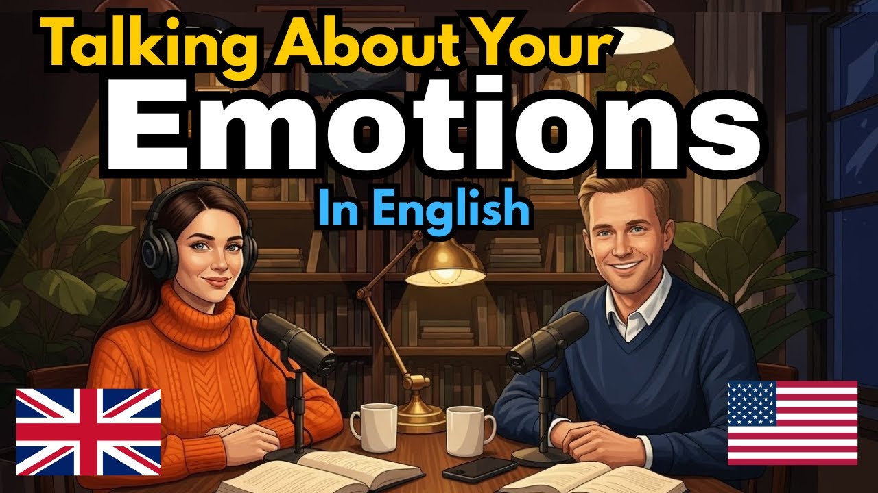 How to Talk About Your Emotions in English | English Podcast for Fluent Speaking