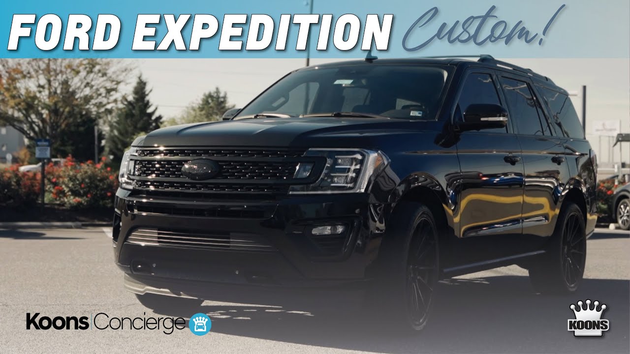 ** BRAND NEW ** Ford Expedition 'Blackout' Custom