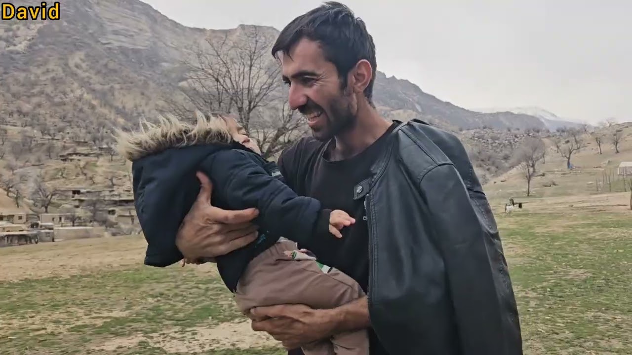 Family Happiness: Davoud and Akram's Nomadic Life in a Mountain Hut