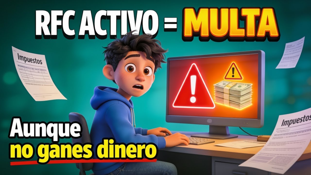 Cómo dar de baja tu RFC en el SAT y evitar MULTAS aunque no ganes dinero