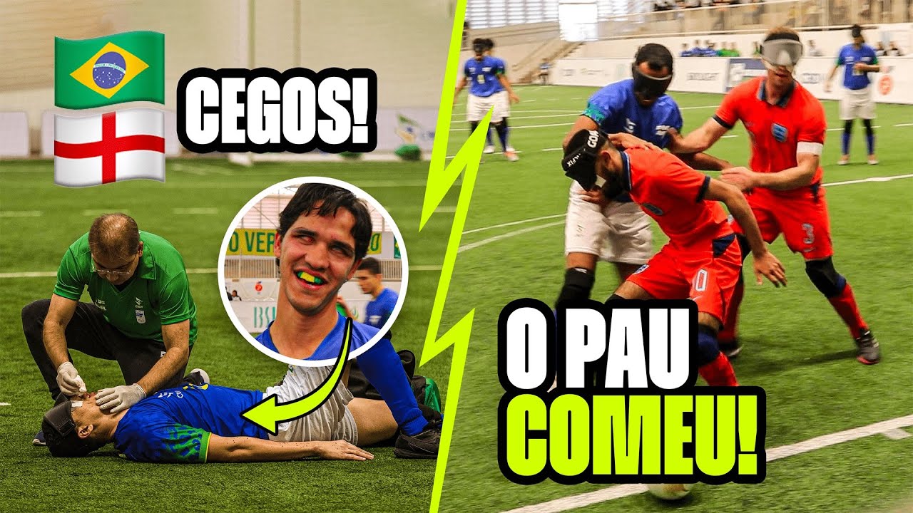 FUI EM JOGO DA SELEÇÃO BRASILEIRA DE CEGOS!