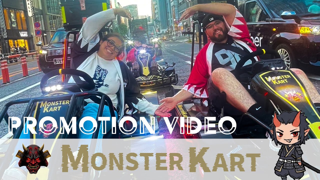 Monster Kart Promotion Video/Welcome to Monster Kart!Ready to race?#gokart#tokyo #japantravel