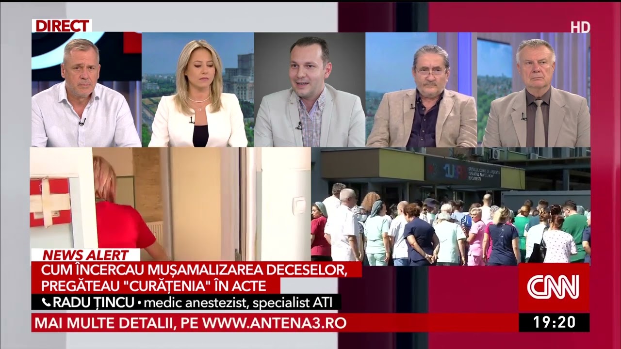 Radu Țincu explică normele privind administrarea de noradrenalină, în scandalul Sf. Pantelimon