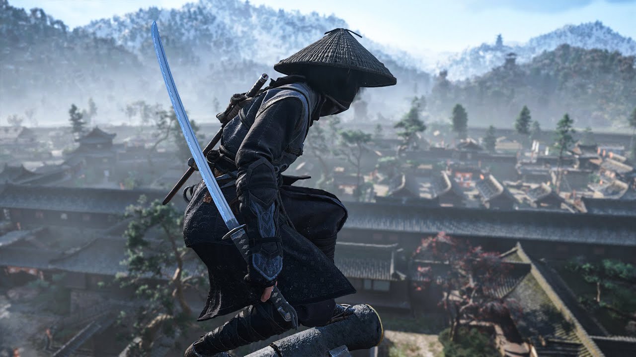 Assassin's Creed Shadows - NAOE MASTER Stealth Kills and Brutal Gameplay ( Sakamoto Castle) No HUD