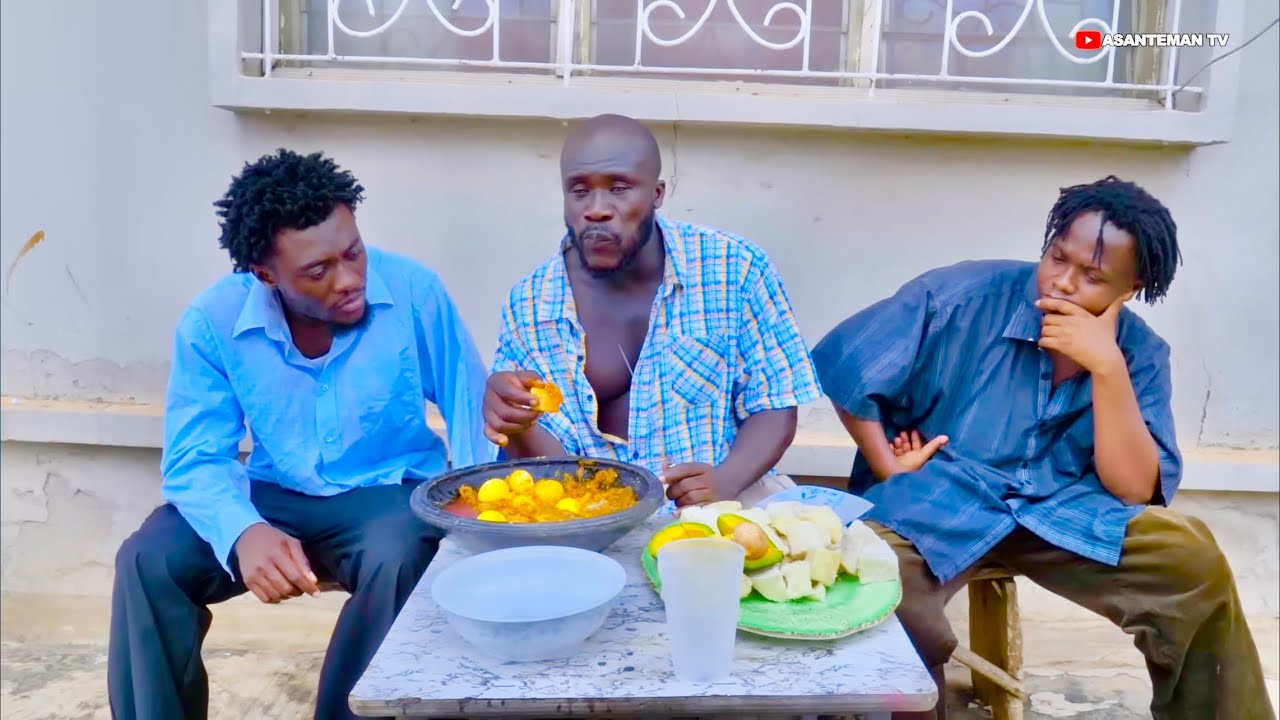 AKABENEZAR N FOOD🥘😂HE USES UNCLE YEBOAH MONEY TO PREPARE YAM N KOOBI STEW FT 3940|KYEKYEKU|ATADWE|