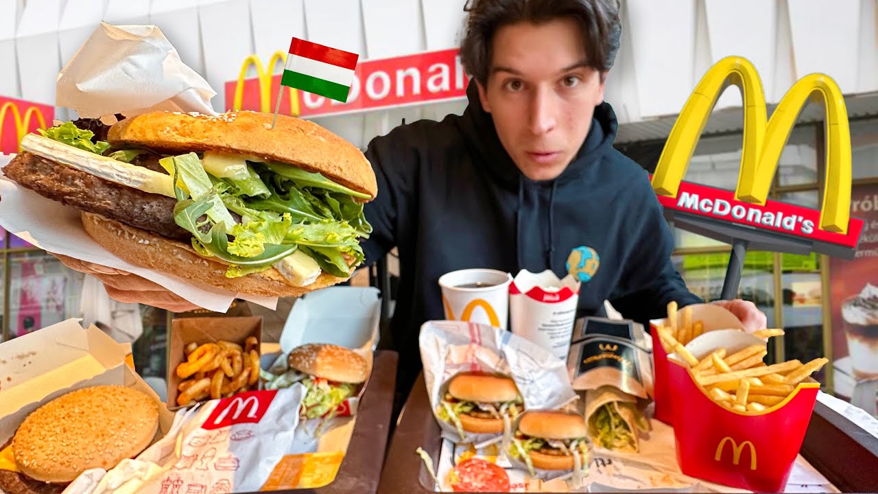 Cosa vendono nei McDonald's in Ungheria??