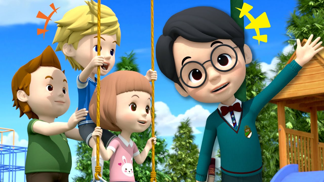 Friends, Let's Play at the Playground!│Best Safety Episodes│Playground Activities│Robocar POLI TV