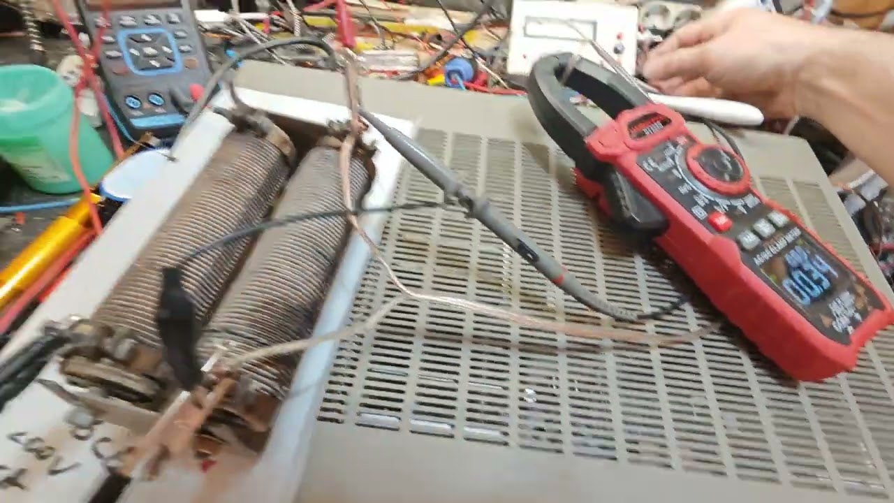 AKAI PA W-04 Audio Amplifier repair and dummy load test.