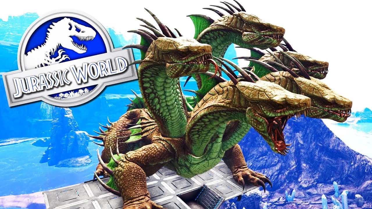 NUEVA CRIATURA HYDRA DE ARK ATLAS, BESTIA GIGANTE JURASSIC WORLD 2 Ark ABlistering