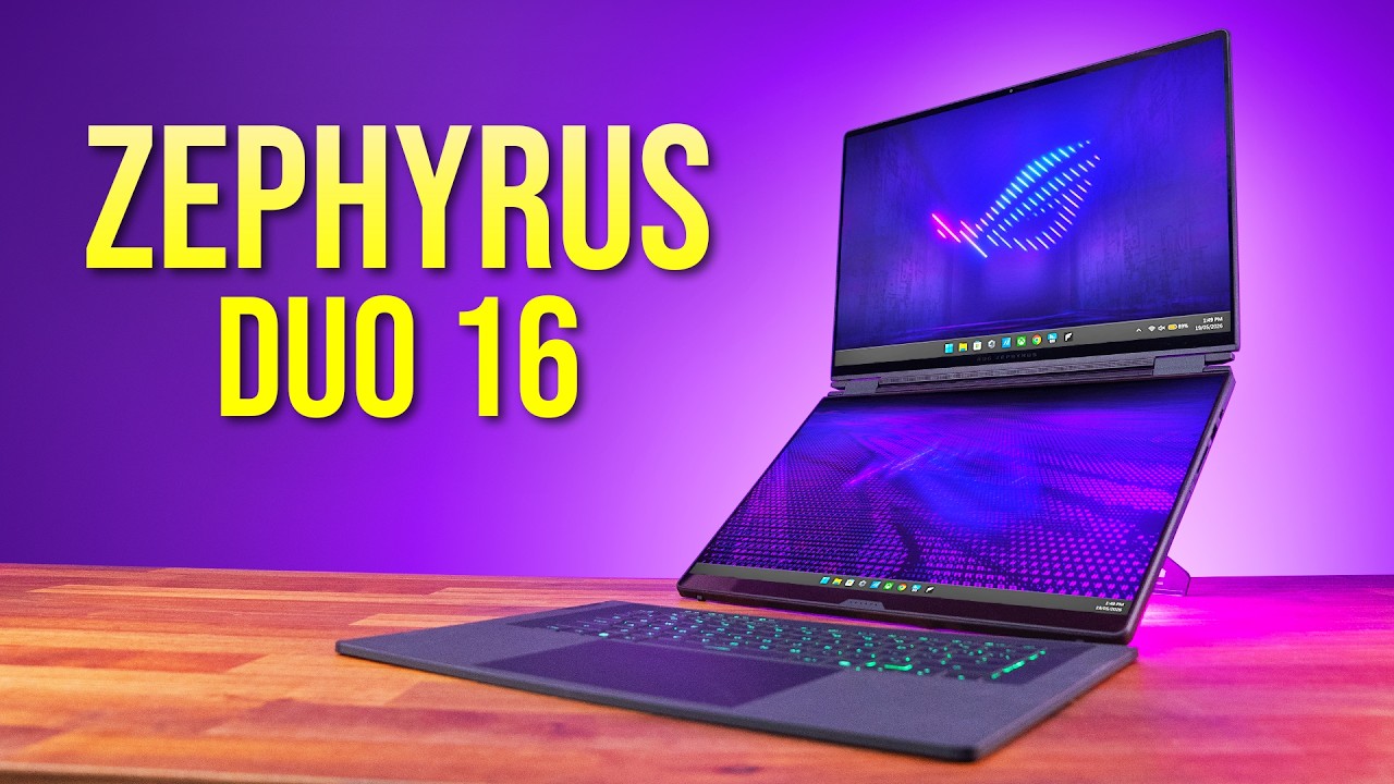 Больше экранов &mdash; больше проблем: Обзор ASUS Zephyrus Duo 16 (2026)