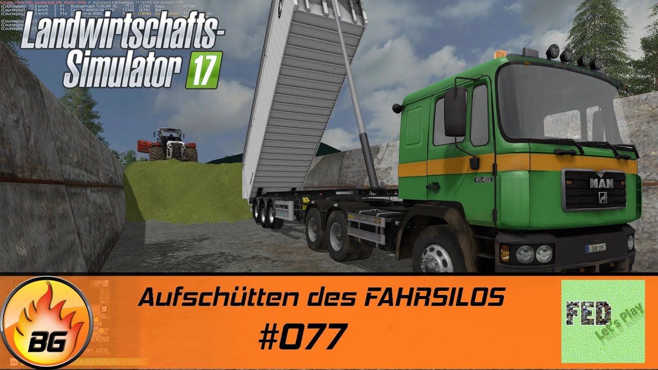 LS17 - NF Marsch #077 | Aufschütten des FAHRSILOS | Let's Play [HD]